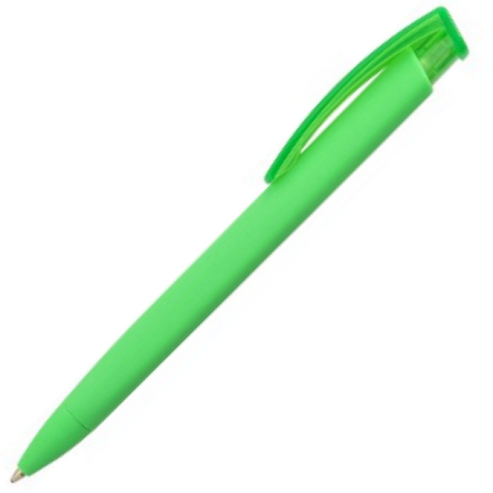 Ручка кулькова UMA soft-touch TRINITY K — Блакитний