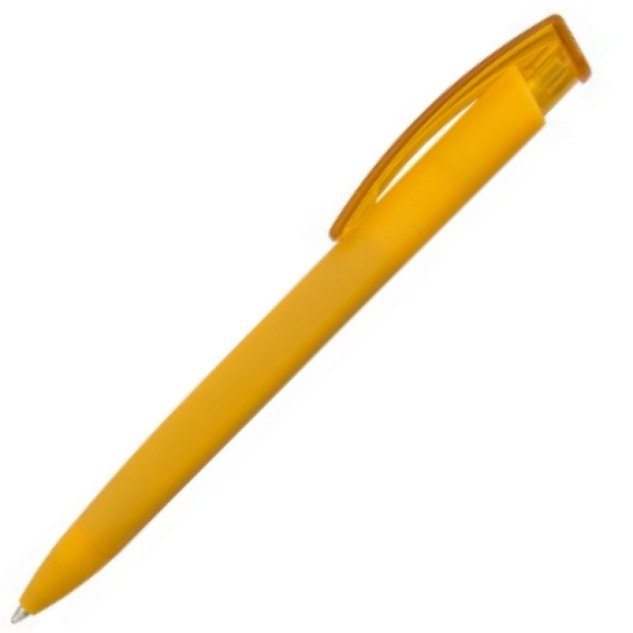 Ручка кулькова UMA soft-touch TRINITY K — Блакитний