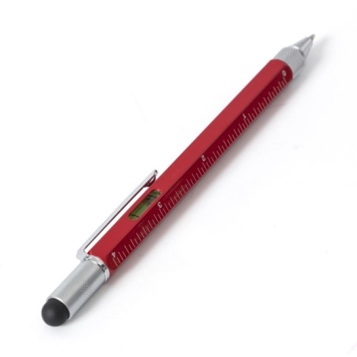 Ручка MULTI-TOOL 5 в 1, метал — Жовтий