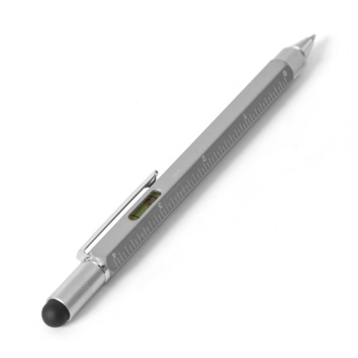 Ручка MULTI-TOOL 5 в 1, метал — Жовтий
