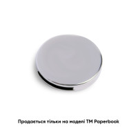 Сменная круглая металлическая табличка для записной книжки