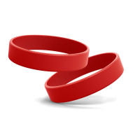 FORUM, Промо браслет 202x12x1,2 мм, силікон — Зелений
