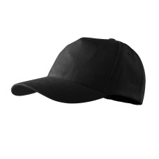 Кепка 5P, ТМ Malfini (black)