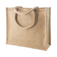 Сумка IVONA, джут 350 г(м2), 40х15х35 см - Красный