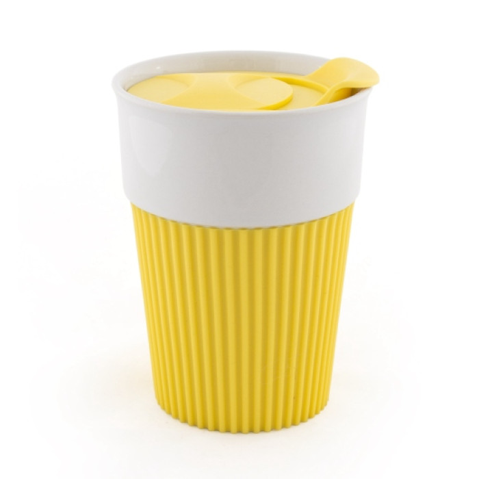 AFINA, Керамічне горнятко, 400 мл — Чорний