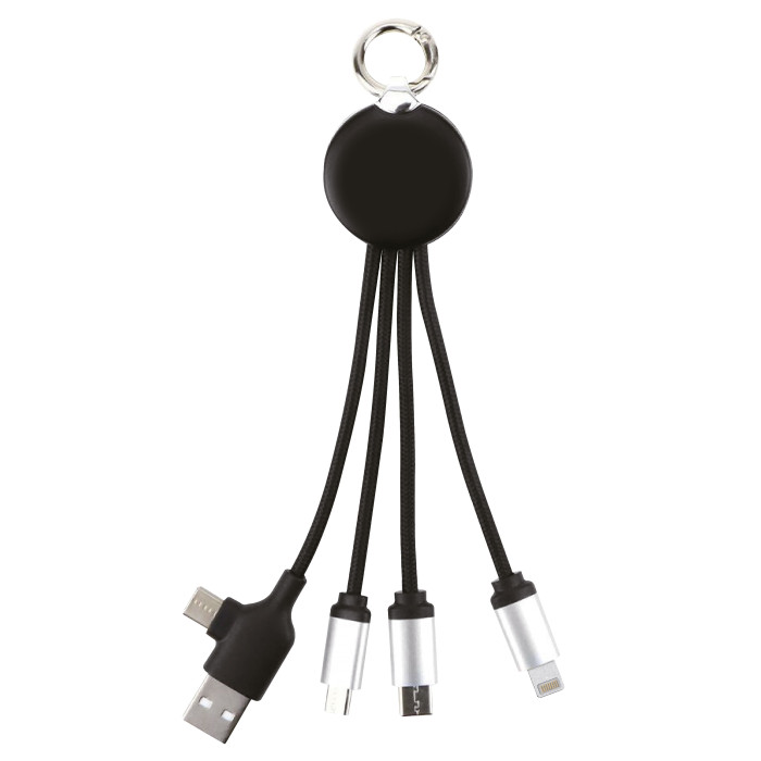 Зарядный кабель 3 в 1 с подсветкой Orion, ТМ TEG