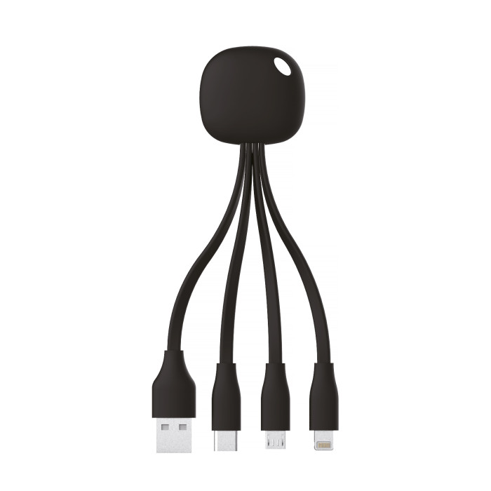 Зарядный кабель 3 в 1 с подсветкой Linx, ТМ TEG