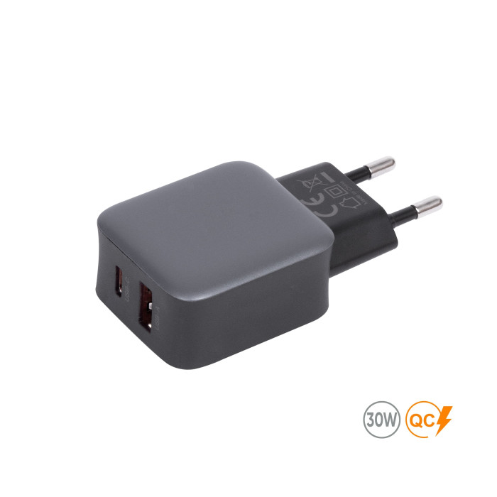 Мережевий зарядний пристрій Slate 30W, TM TEG