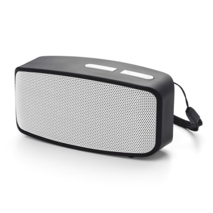 RUMBA, беспроводная Bluetooth-колонка 5.3, Ø6x4,9 см — черный