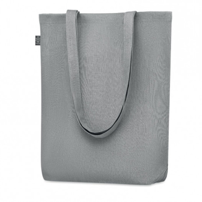 Сумка NAIMA TOTE, 38x10х42 cм, конопля — Чорний
