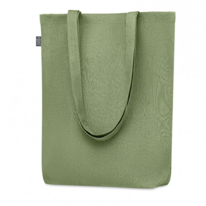 Сумка NAIMA TOTE, 38x10х42 cм, конопля — Чорний