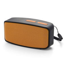 ROUND BASS, портативная Bluetooth-колонка, Ø6x4,9 см — черный