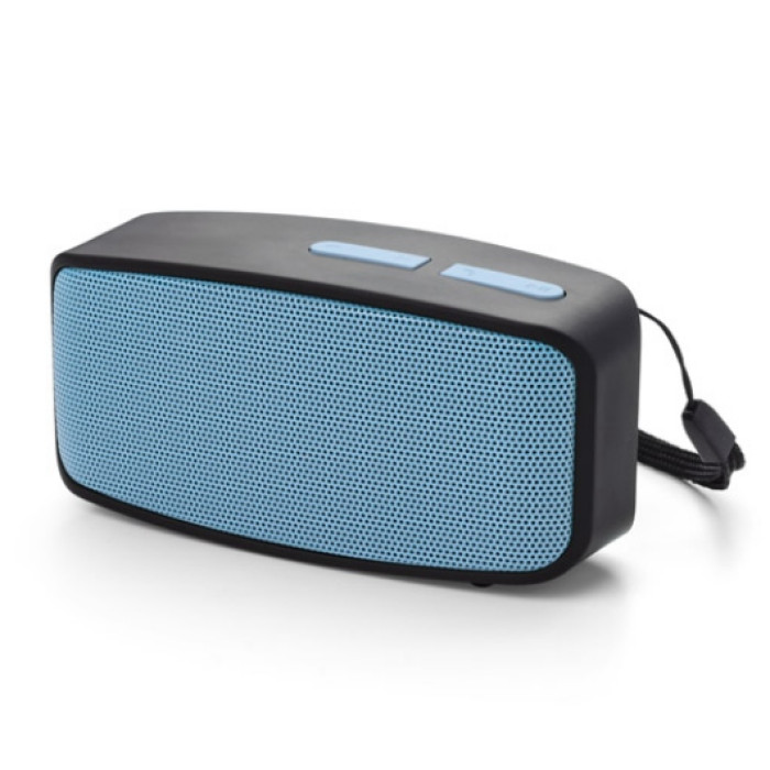 ROUND BASS, портативная Bluetooth-колонка, Ø6x4,9 см — черный