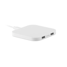 Зарядний пристрій бездротовий UNIPAD W2 USB, 9x9x0,9 см — чорний