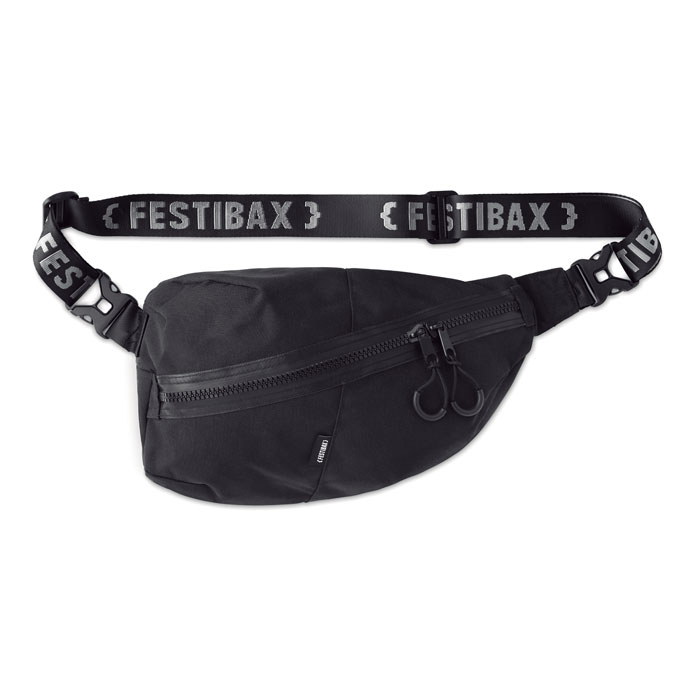 Сумка поясная FESTIBAX® PREMIUM, нейлон - Черный