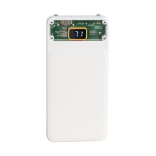 TEKNO, Павербанк на 10000 mAh з цифровим індикатором заряду та двома LED-діодами — Чорний
